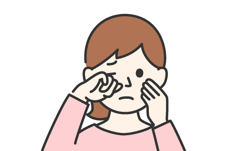 目がごろごろする