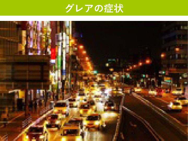 グレアの症状
