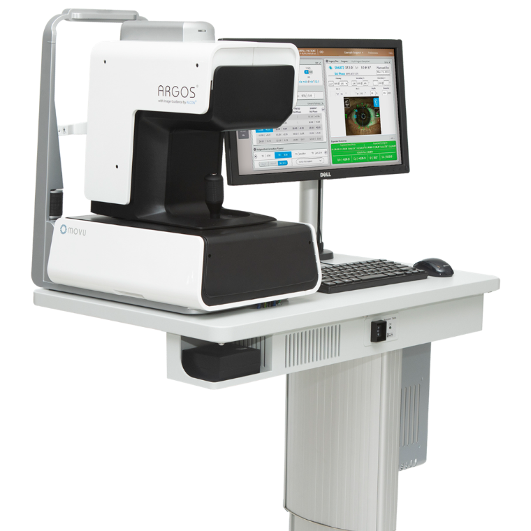 白内障手術前検査向け 光学式眼軸長測定器